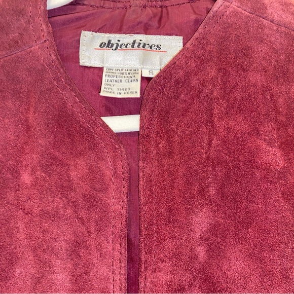 Cropped Suede Jacket - Picture 7 of 9